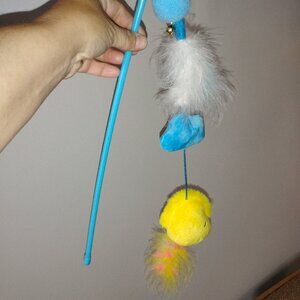 Snoopy Cat wand toy